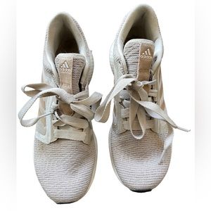 Women’s Edge Lux Adidas with Ribbon Laces. Beige. 9.